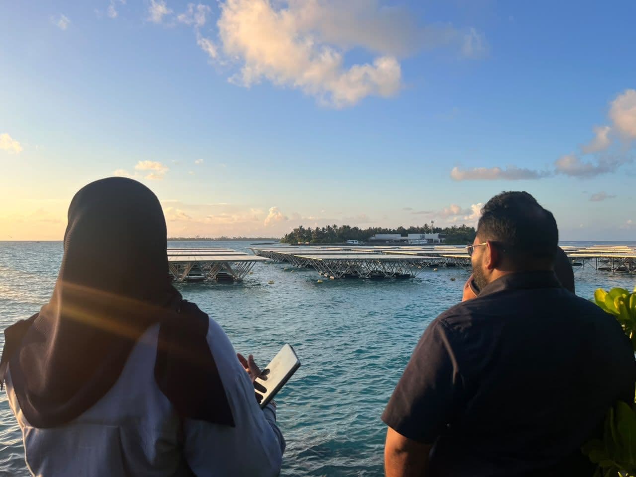 ޔޫ.އާރު.އޭ އިން ފަރި ކެމްޕަސްގެ ކަރަންޓު، ފެން އަދި ނަރުދަމާ ނިޒާމުތައް އިންސްޕެކްޓްކޮށް ނިންމާލައިފި